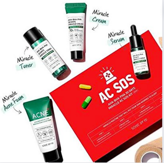 AHA BHA PHA 30 Days Miracle AC SOS Kit